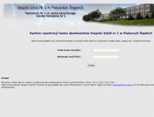 Tablet Screenshot of absolwent.zs-1.edu.pl